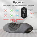 Heated Vibration Neck Massage Pillow